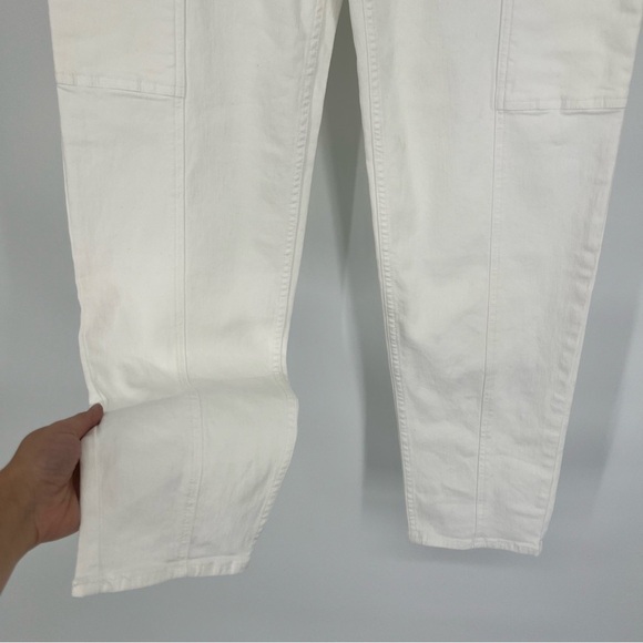 Mother Private Double Pocket Ship White Denim Jean in Fairest of them All 27 NWT - Picture 3 of 12